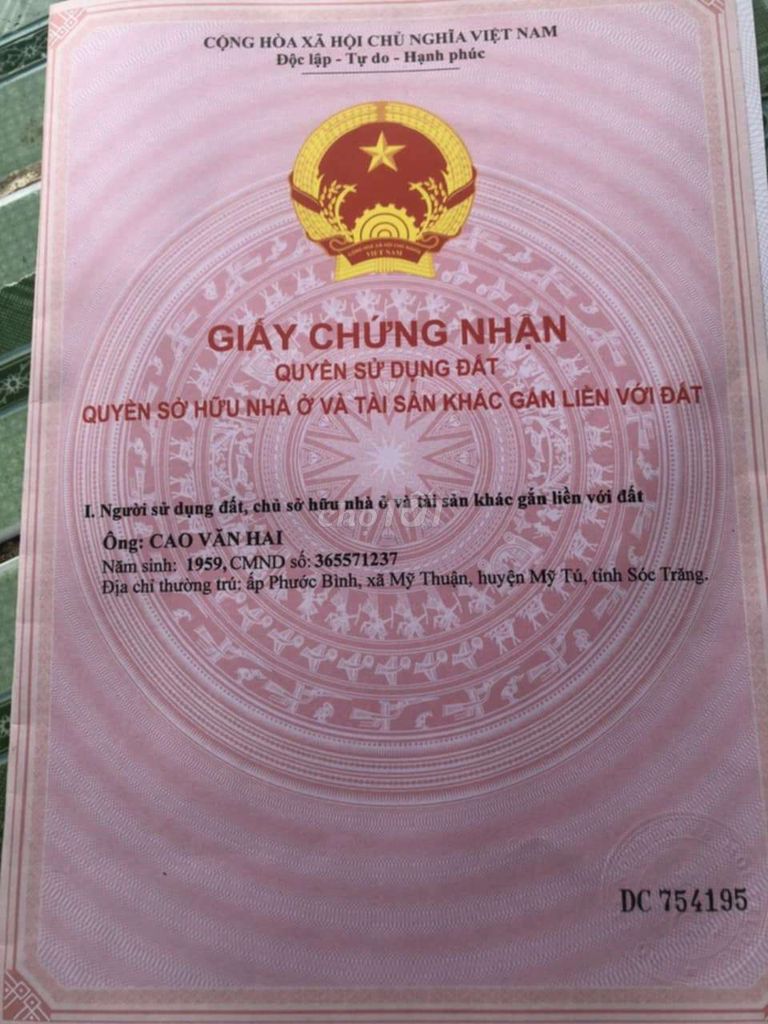 Đất chính chủ