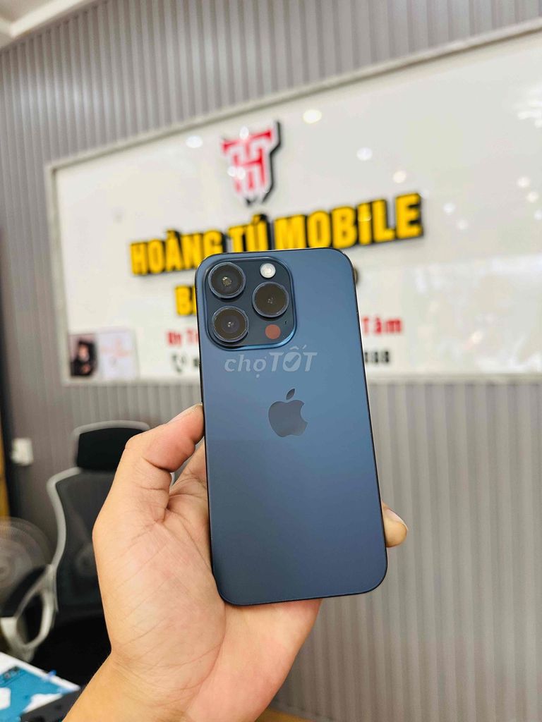 Apple iPhone 15 Pro 128GB Xanh. Mua bán Điện thoại tại Quận Liên Chiểu Đà Nẵng được đăng bởi Hoàng Tú Mobile hình 1