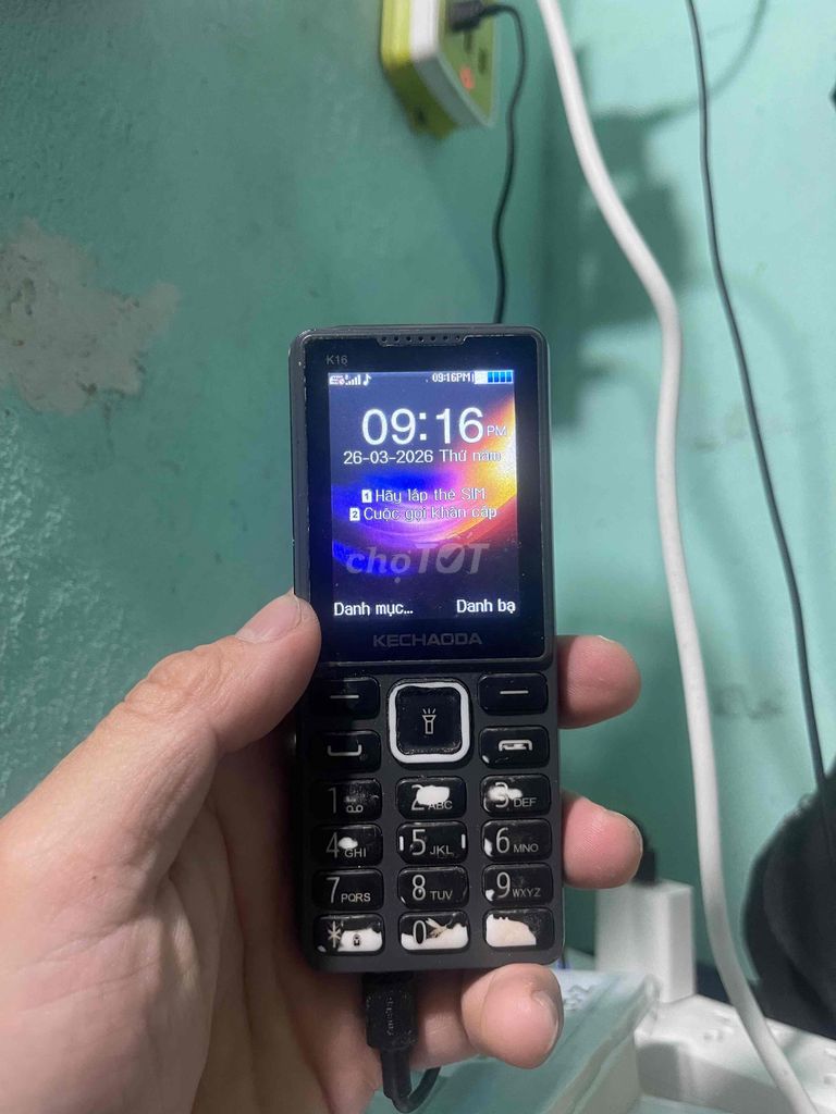 KECHAODA K18 màu Đen. Mua bán Điện thoại tại Quận Ninh Kiều Cần Thơ được đăng bởi Thái Ngọc hình 1