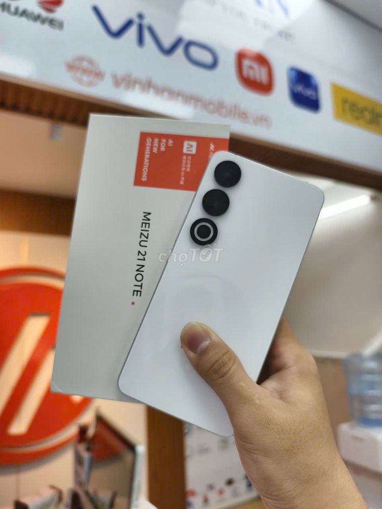 Điện Thoại Meizu 21 Note - Máy 99% Fullbox. Mua bán Điện thoại tại Quận 11 Tp Hồ Chí Minh được đăng bởi Vinhanmobile hình 1