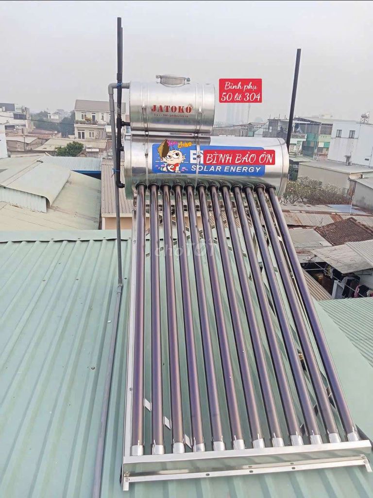 Bình nước phụ 50 lít cao cấp. Mua bán Nội thất, đồ gia dụng khác tại Thành phố Buôn Ma Thuột Đắk Lắk được đăng bởi Nước nóng nlmt hình 1