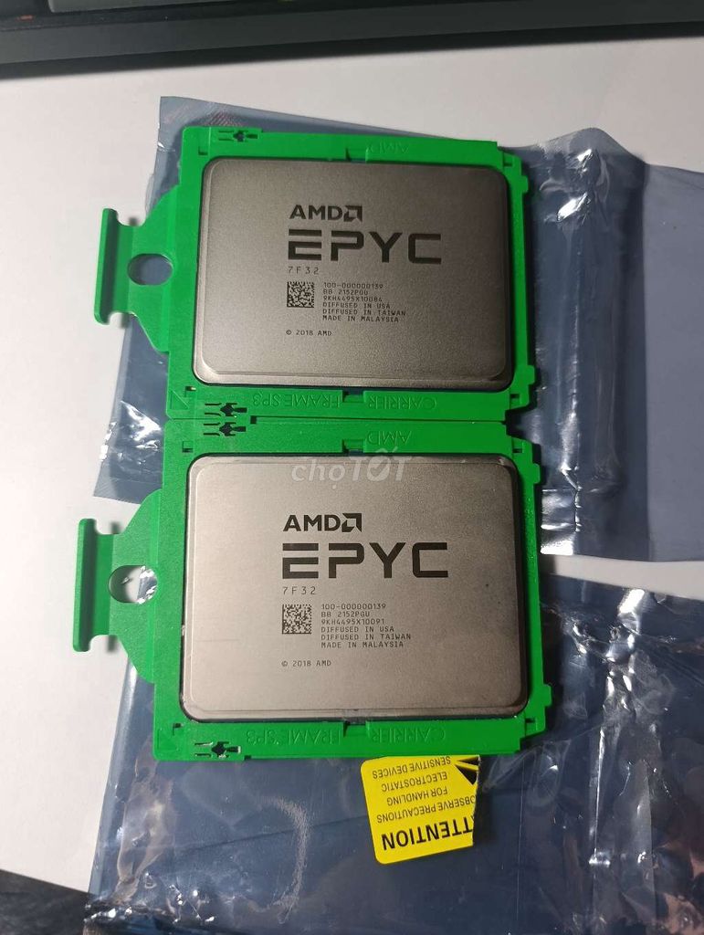 CPU AMD EPYC 7F32 3.9Ghz. Mua bán Linh kiện (RAM, Card...) tại Thành phố Mỹ Tho Tiền Giang được đăng bởi Phạm Danh hình 1