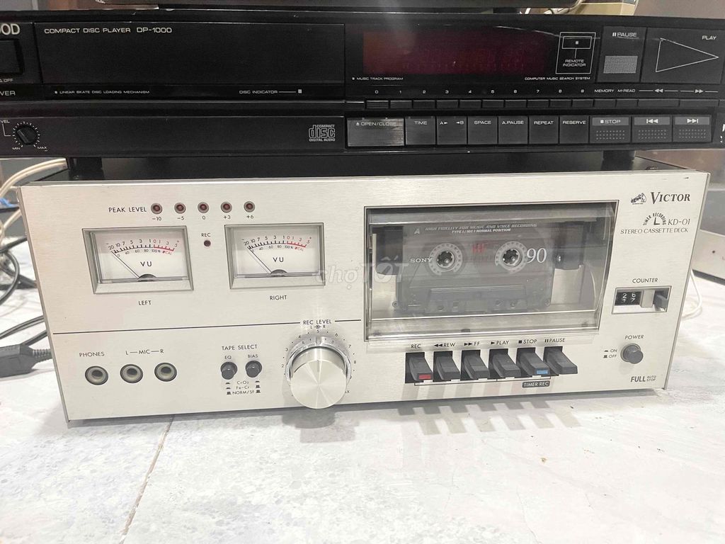 Bán đầu deck Victor KD-D1 Hát Vip. Mua bán Tivi, Âm thanh tại Quận Bình Tân Tp Hồ Chí Minh được đăng bởi TUẤN AUDIO REAL hình 1