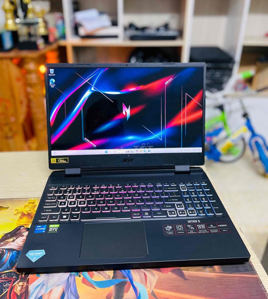 Acer Nitro AN515-58 i5-12500H 15.6 inch 16GB/512GB. Mua bán Laptop tại Quận Phú Nhuận Tp Hồ Chí Minh được đăng bởi LAPTOP VINA hình 1