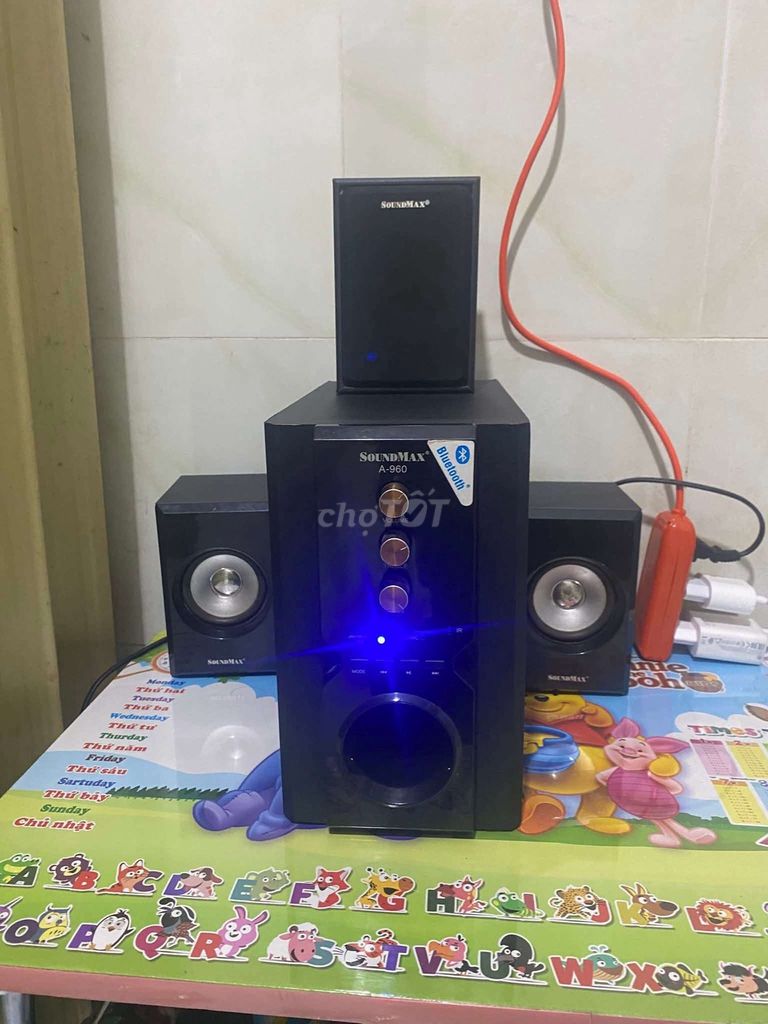 Loa Bluetooth SoundMax A-960 Đen. Mua bán Tivi, Âm thanh tại Thành phố Thủ Dầu Một Bình Dương được đăng bởi đăng thi bich nga  hình 1