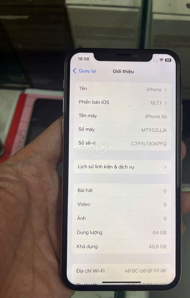 Apple iPhone XS 64GB Trắng. Mua bán Điện thoại tại Quận Gò Vấp Tp Hồ Chí Minh được đăng bởi Lê Tiến hình 1