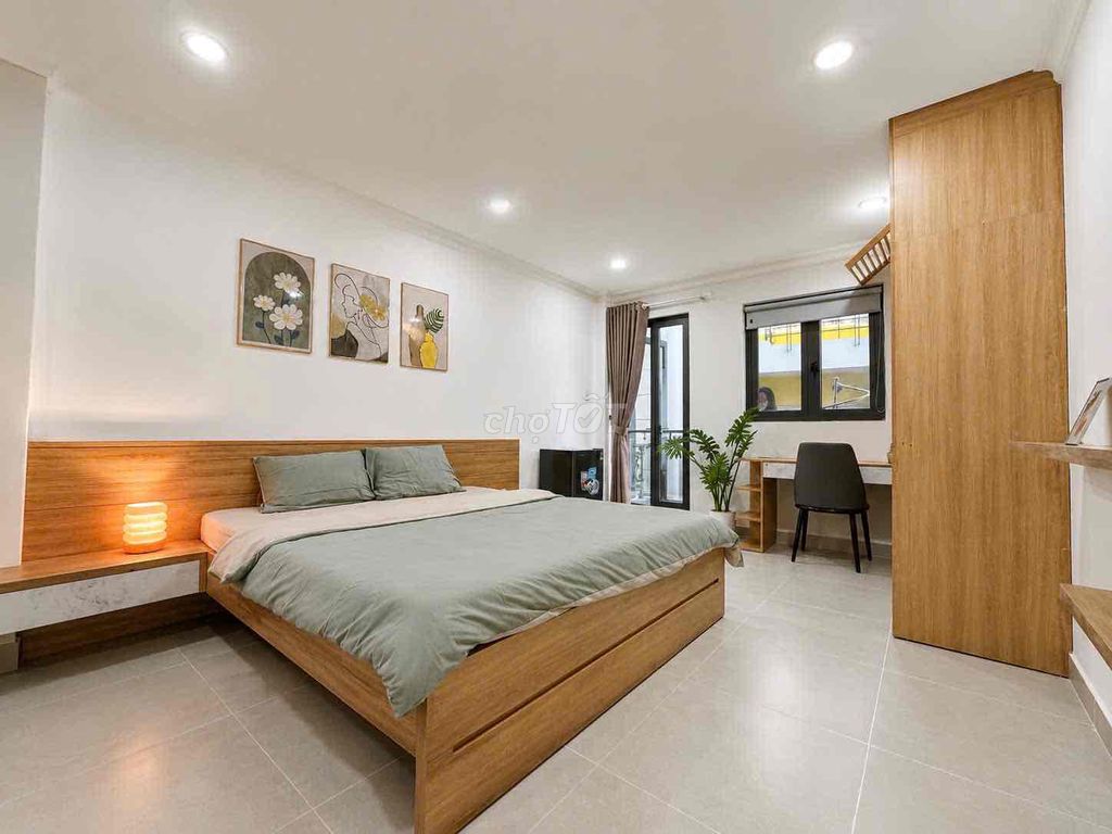Cho Thuê CHDV - Studio Balcon 35m2 Nhà Mới Như Hình - CMT8 Quận 10