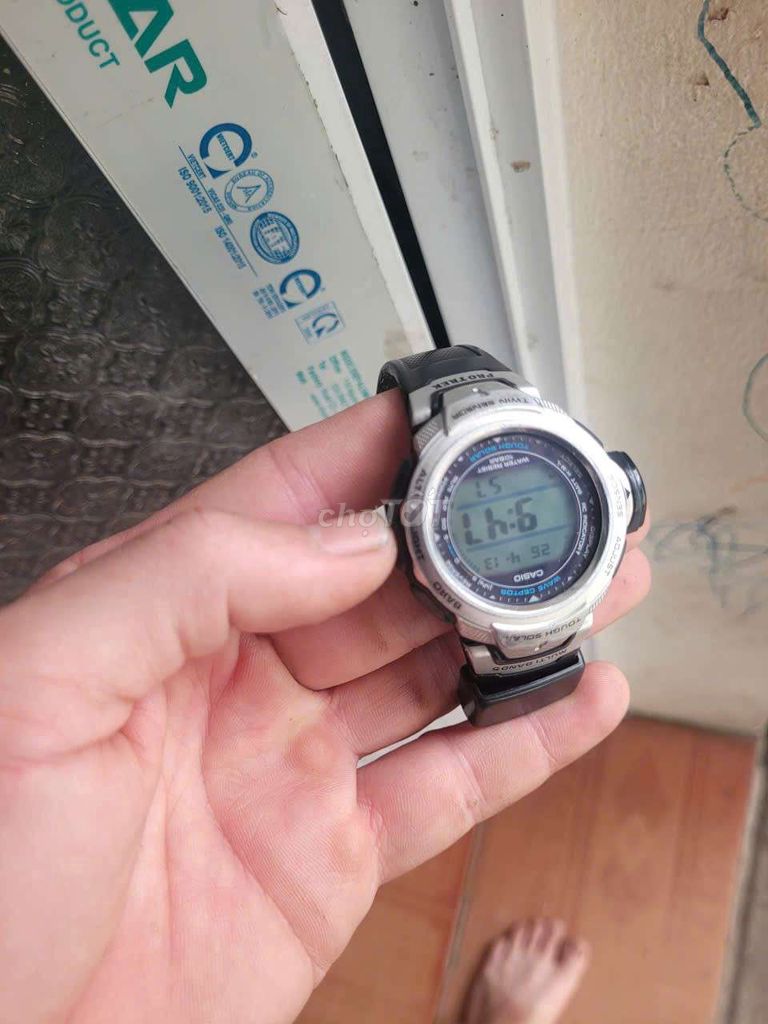 Casio Protrek Nam Bạc Chống nước. Mua bán Đồng hồ tại Thành phố Bắc Ninh Bắc Ninh được đăng bởi Cuong Nguyen hình 1
