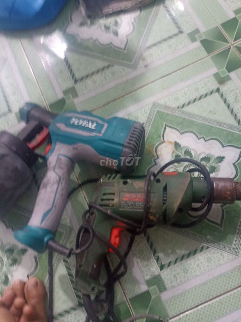 Cần bán máy phun sơn cầm tay và máy khoan như hình. Mua bán Nội thất, đồ gia dụng khác tại Quận 11 Tp Hồ Chí Minh được đăng bởi Hoàng Chung hình 1