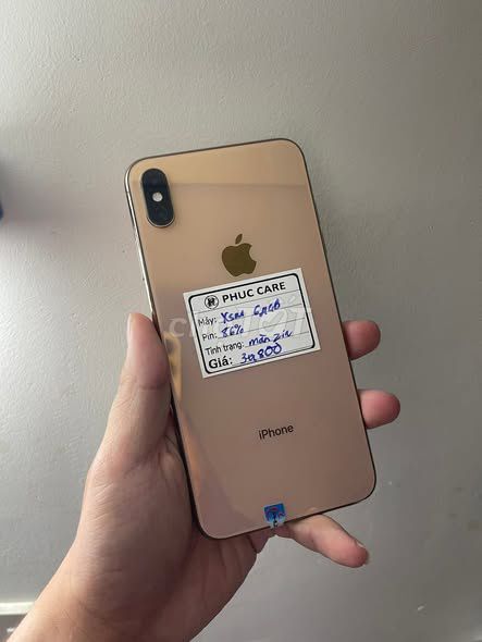 Apple iPhone Xs Max 64GB Vàng 86%. Mua bán Điện thoại tại Quận 3 Tp Hồ Chí Minh được đăng bởi Hội Đồ Điện Tử hình 1