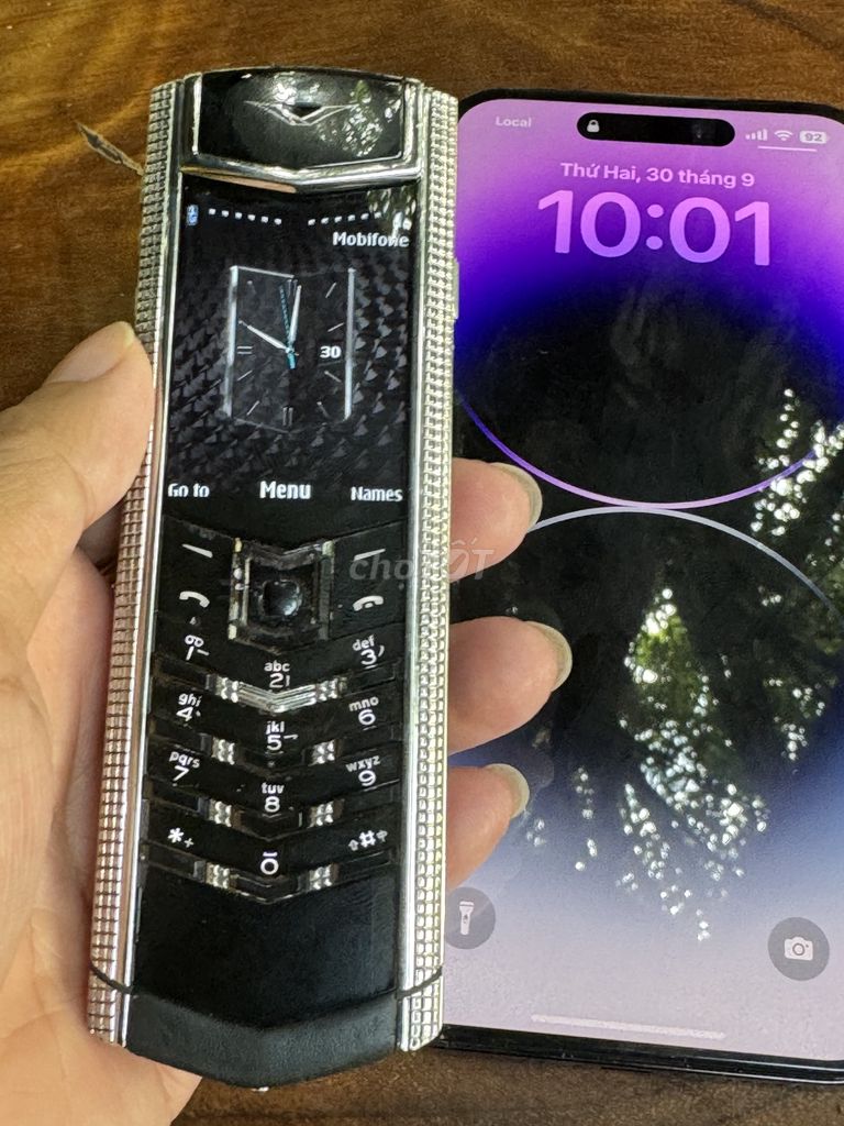 Vertu Signature Caro chính hãng.bao thẩm.Giao lưu