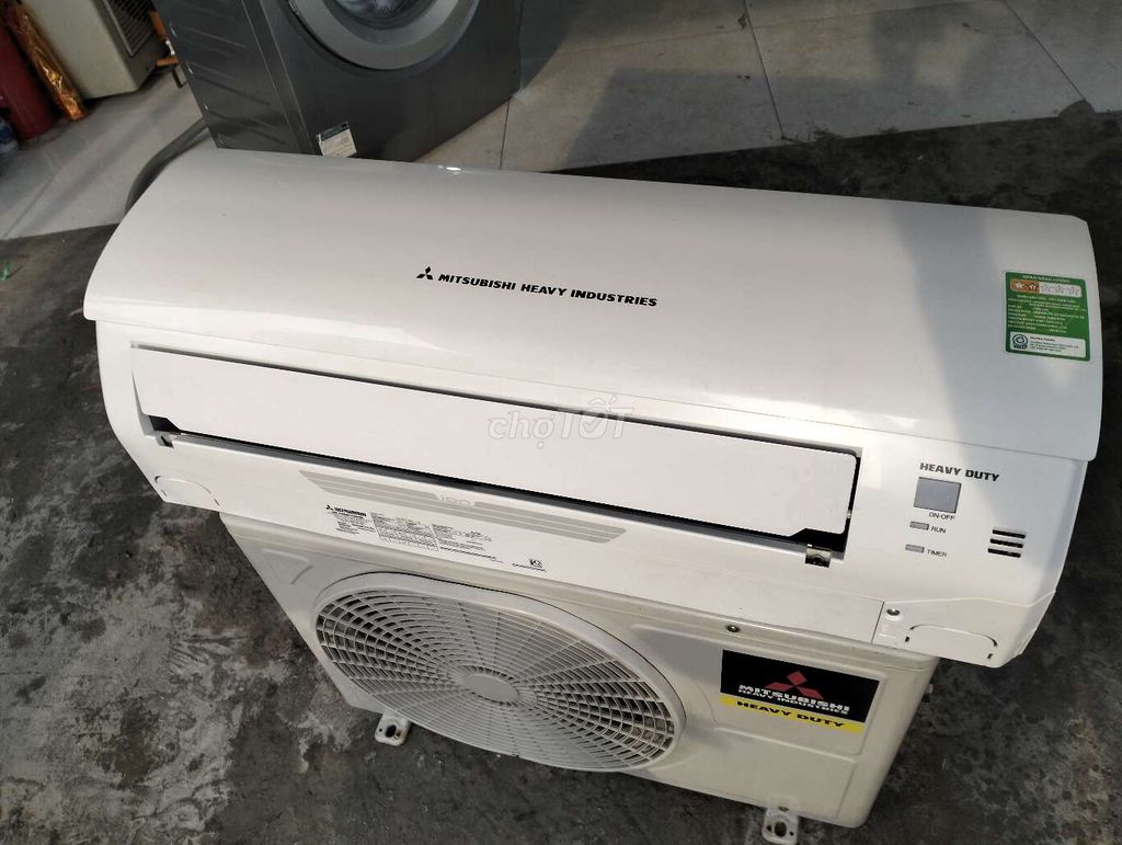 Máy lạnh Mitsubishi Heavy 1 ngựa cũ Trắng. Mua bán Máy lạnh, điều hoà tại Quận 12 Tp Hồ Chí Minh được đăng bởi Huynhvanthanh hình 1