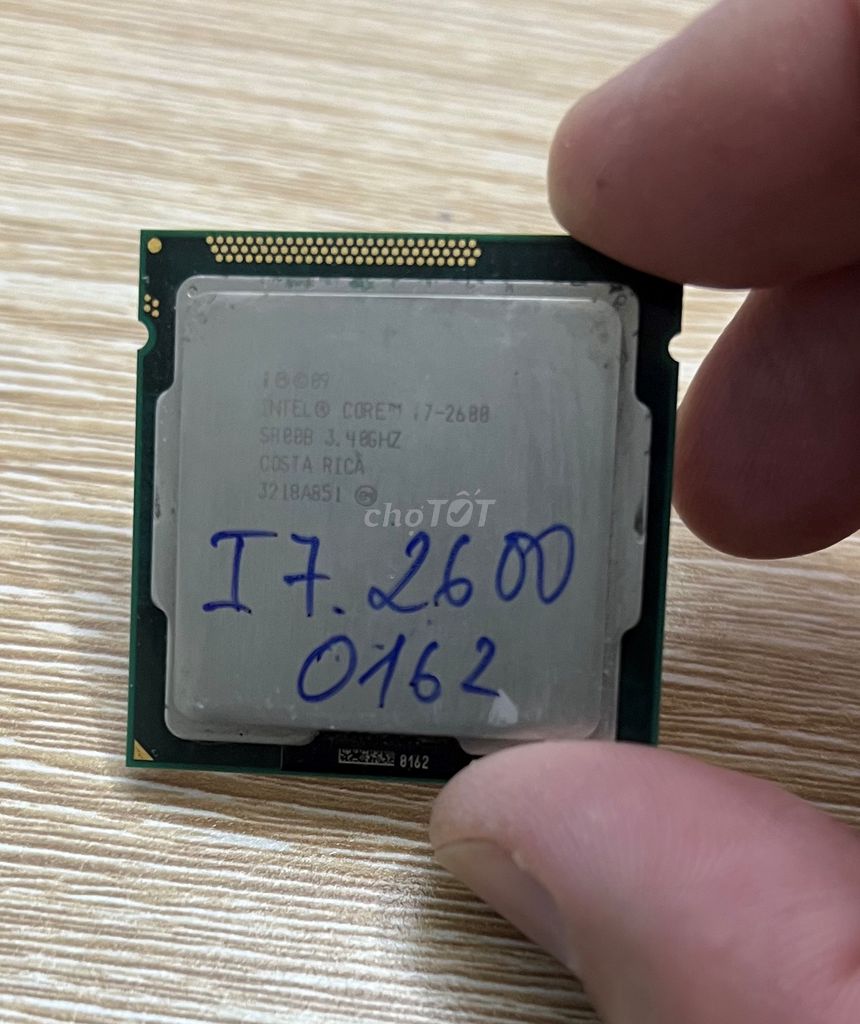 CPU Core i7-2600 main H61,B75... (Socket 1155). Mua bán Linh kiện (RAM, Card...) tại Quận Tây Hồ Hà Nội được đăng bởi MayTinhGiaReHaNoi hình 1