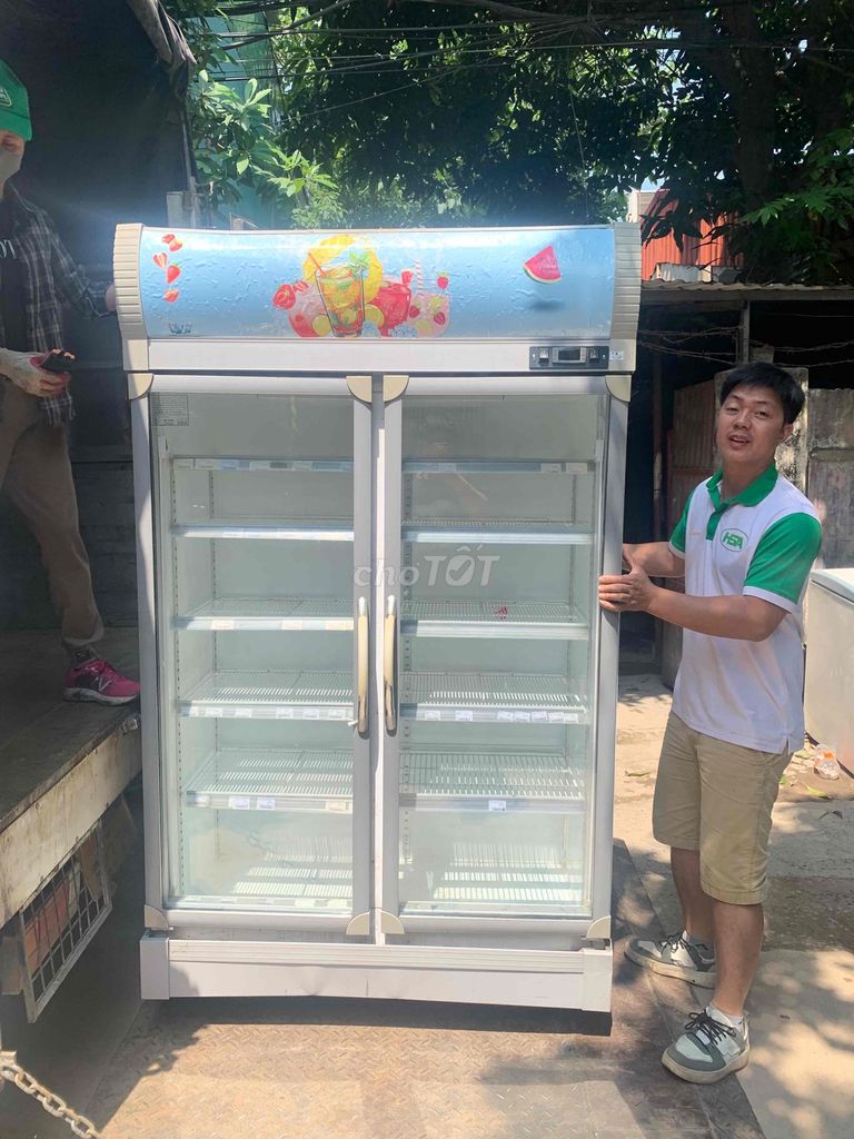 THANH LÝ TỦ MÁT HAI CÁNH 1000L zin đẹp giàn đồng. Mua bán Tủ lạnh tại Quận Nam Từ Liêm Hà Nội được đăng bởi Điện Lạnh Bách Khoa hình 1