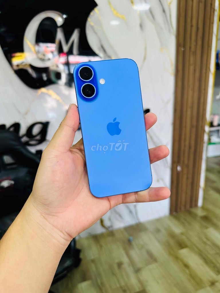 Apple iPhone 16 128GB Xanh 86% Face ID. Mua bán Điện thoại tại Thành phố Tây Ninh Tây Ninh được đăng bởi Công Minh Mobile hình 1