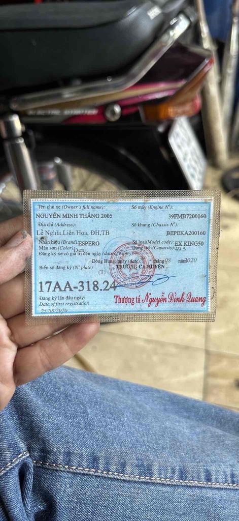 Exciter 50cc up côn gtdd dàn áo zin ex 135 ko bằng. Mua bán Xe máy tại Thành phố Dĩ An Bình Dương được đăng bởi Nguyễn Hồng Sương hình 6