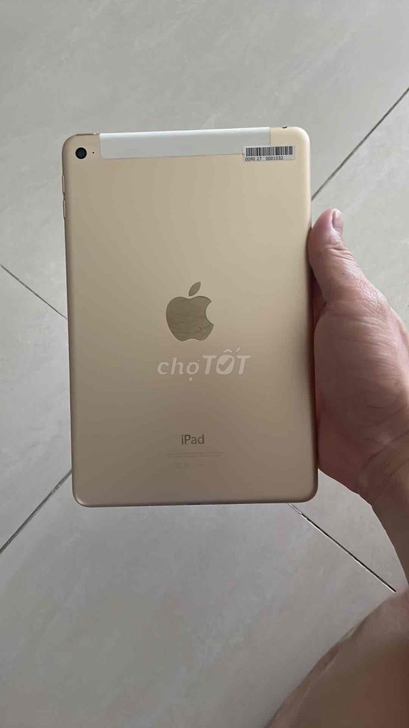 ipad mini 4(xách tay Nhật, new 99%). Mua bán Máy tính bảng tại Quận Liên Chiểu Đà Nẵng được đăng bởi Đức hình 2