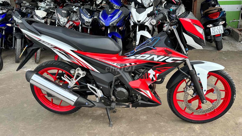 Honda Sonic 150 trắng đỏ 2020 ( hỗ trợ góp )