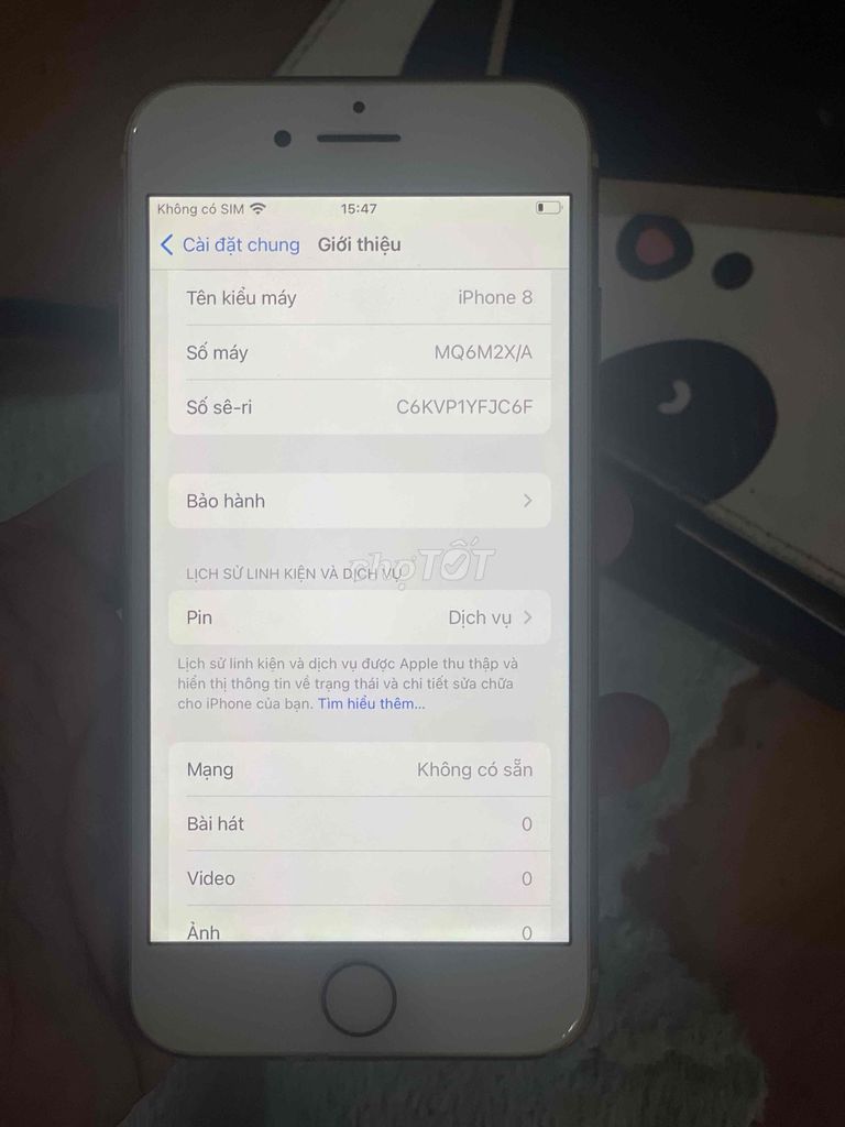 iPhone 8G 64G gold quốc tế full 100%. Mua bán Điện thoại tại Quận Bình Tân Tp Hồ Chí Minh được đăng bởi Tuấn hình 1