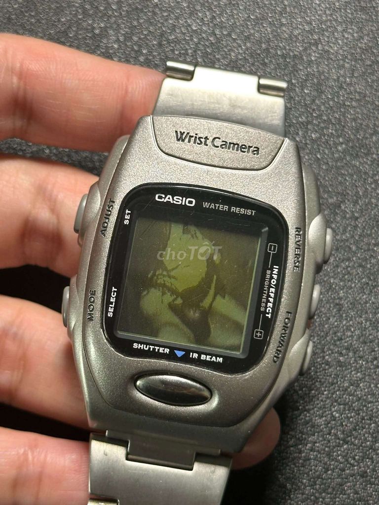 đồng hồ Casio Wrist Camera chụp hình hàngsưu tầm  . Mua bán Đồng hồ tại Huyện Nhơn Trạch Đồng Nai được đăng bởi hải  hình 1