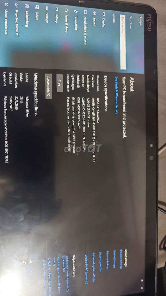 Máy tính bảng Windows  Fujitsu arrows tap q739. Mua bán Laptop tại Quận Cái Răng Cần Thơ được đăng bởi Nguyễn Đạt hình 1
