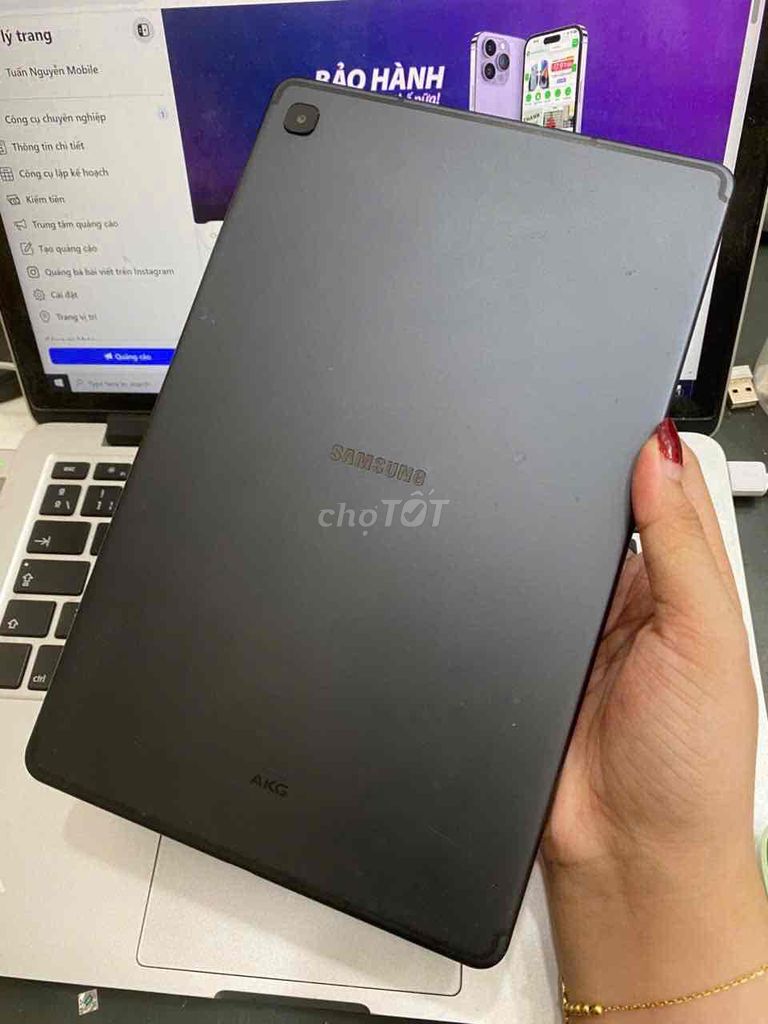 Samsung Tab S6 Lite 4GB/64GB Wifi Đen 98%. Mua bán Máy tính bảng tại Quận 3 Tp Hồ Chí Minh được đăng bởi Tuấn Nguyễn hình 1