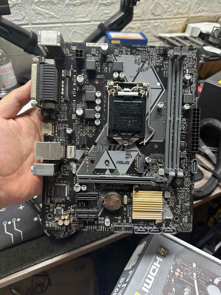Bo mạch chủ Asus H310 Đen. Mua bán Linh kiện (RAM, Card...) tại Quận Hai Bà Trưng Hà Nội được đăng bởi Tiến Vũ hình 1