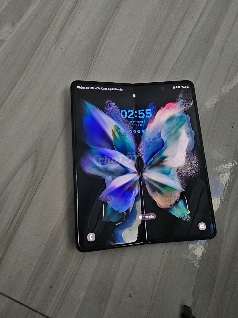 Samsung Fold 3 256GB Đen. Mua bán Điện thoại tại Huyện An Biên Kiên Giang được đăng bởi Khoi Nguyen hình 1