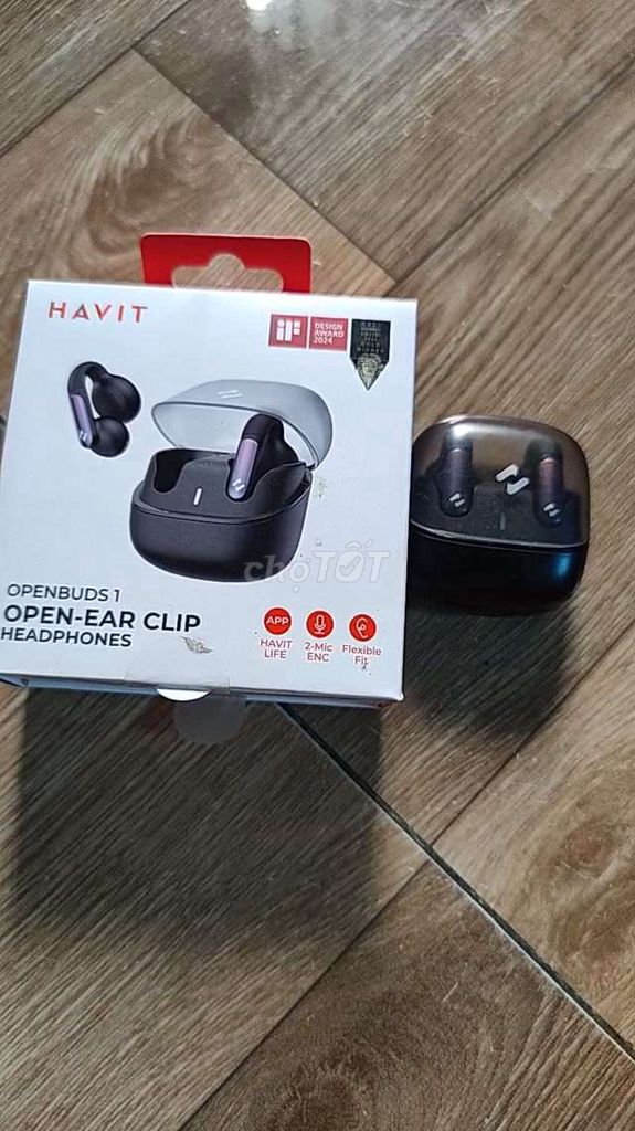 Tai nghe HAVIT OPENBUDS 1 màu đen