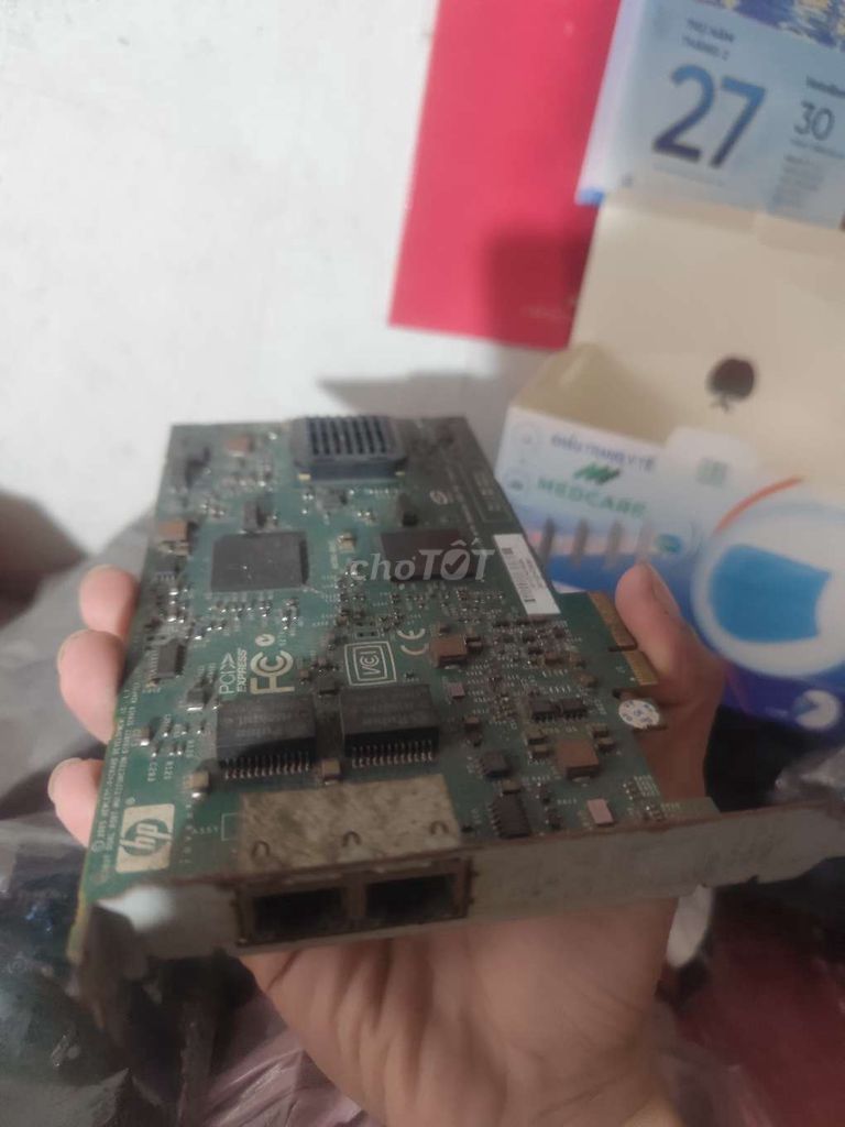 Card mạng HP PCI Express. Mua bán Linh kiện (RAM, Card...) tại Quận 1 Tp Hồ Chí Minh được đăng bởi Anh Siêu phụ tùng xe  hình 1