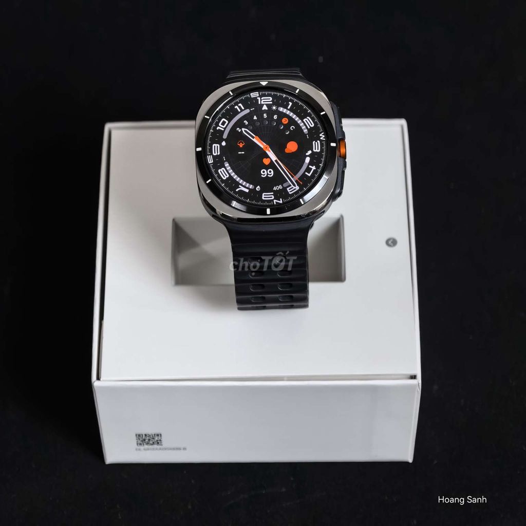 Samsung Watch Ultra Đen Titanium SM-L705U. Mua bán Thiết bị đeo thông minh tại Quận 11 Tp Hồ Chí Minh được đăng bởi HOÀNG SANH SPORTS hình 1