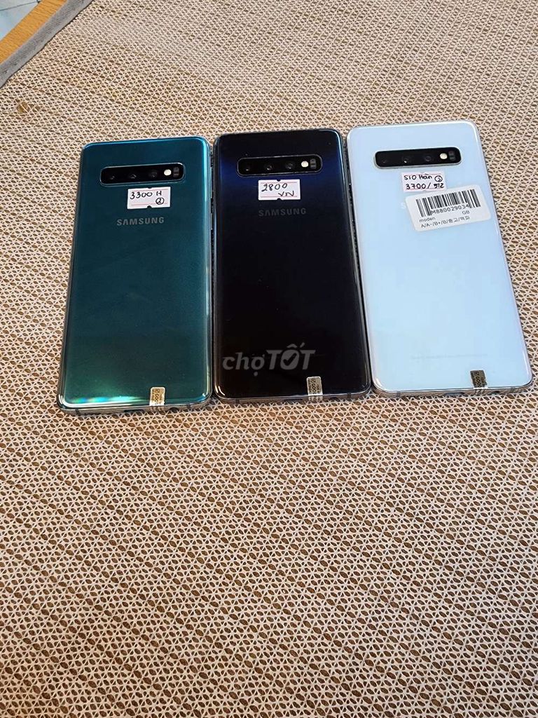 Galaxy S10 bản Hàn 1sim 8/128gb giá trên hình