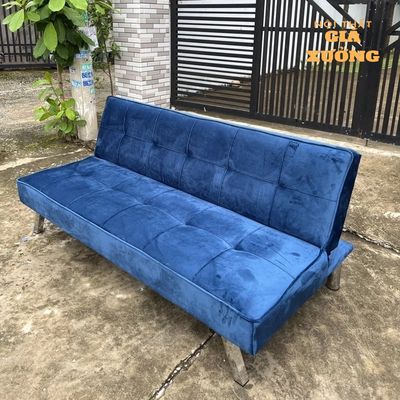 Sofa bed màu nhung - 1m2 1m7 miễn ship -