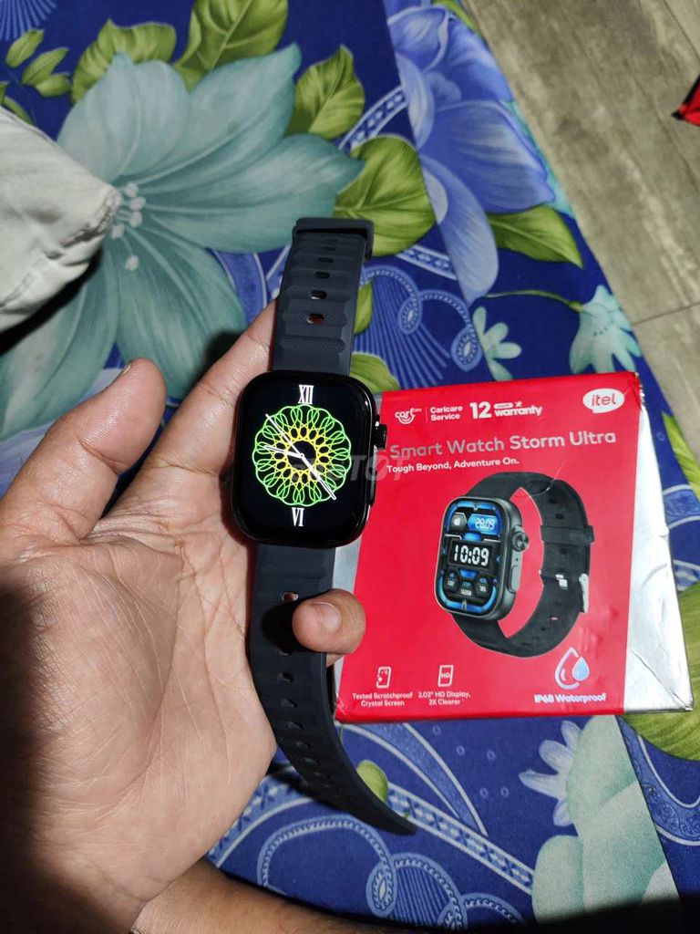 itel O23 Storm Ultra Đen 99% mới. Mua bán Thiết bị đeo thông minh tại Thành phố Dĩ An Bình Dương được đăng bởi Hoàng Vũ hình 1