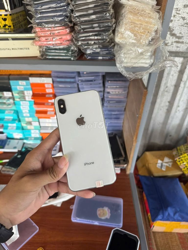 Apple iPhone X 64GB Trắng Đã sử dụng. Mua bán Điện thoại tại Quận 10 Tp Hồ Chí Minh được đăng bởi Hội Đồ Điện Tử hình 1