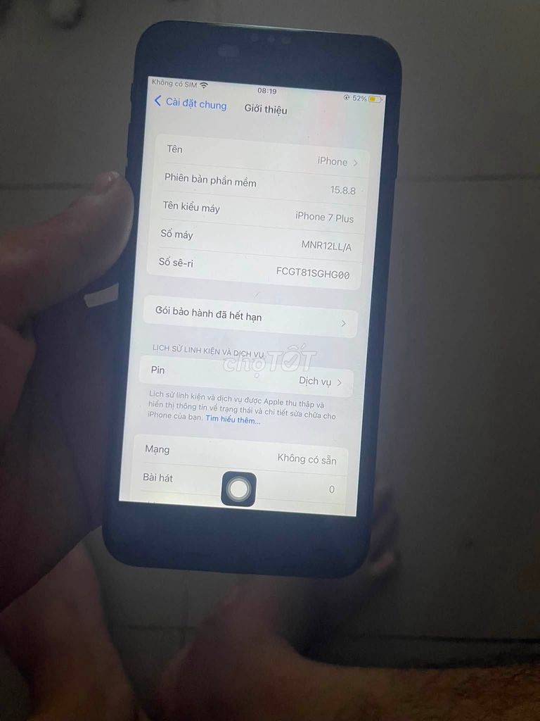 Apple iPhone 7 Plus 32GB Đen Đã qua sử dụng. Mua bán Điện thoại tại Quận 1 Tp Hồ Chí Minh được đăng bởi Hội Đồ Điện Tử hình 1