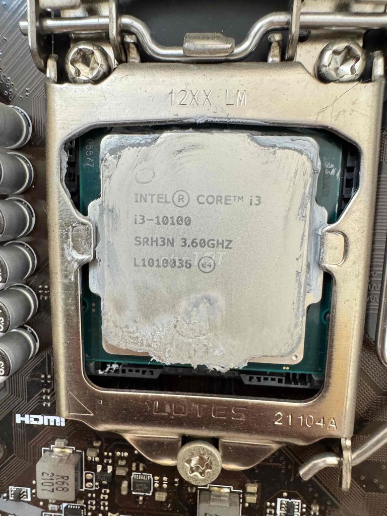 Bo mạch chủ MSI H410M-A PRO và intel i3-10100. Mua bán Linh kiện (RAM, Card...) tại Huyện Thường Tín Hà Nội được đăng bởi Thanh Thanh hình 1