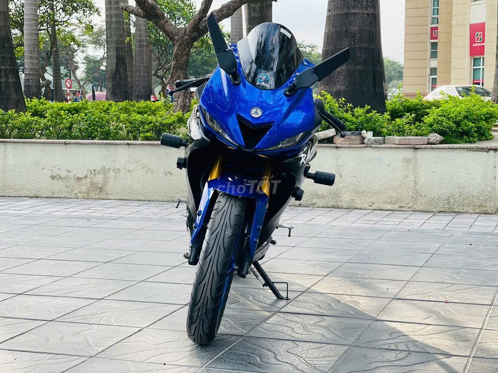 YAMAHA R15V3 XANH GP NGUYÊN ZIN CHÍNH CHỦ ĐI. Mua bán Xe máy tại Quận Nam Từ Liêm Hà Nội được đăng bởi MAI HÒA hình 3