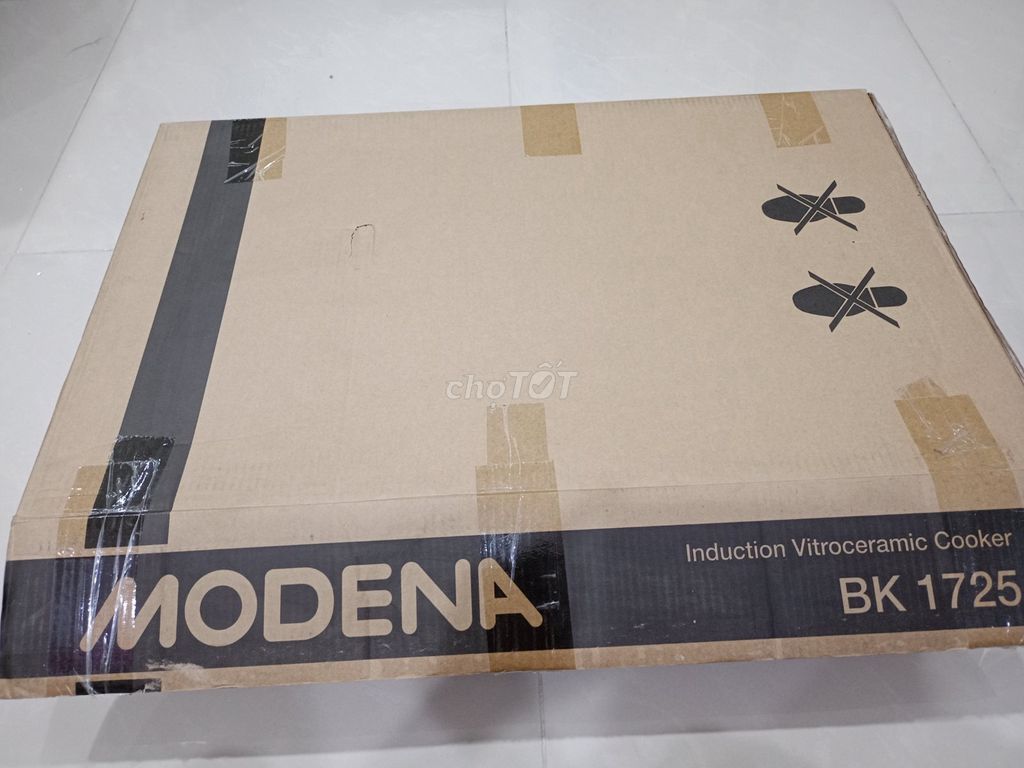 Bếp Từ+Hồng Ngoại Modena BK1725,Scott Ceran4400w.