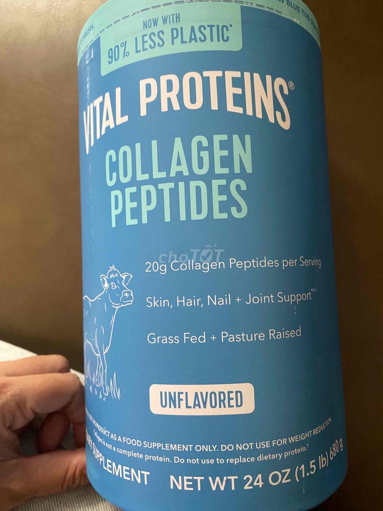 Bột Collagen Vital Proteins Không mùi 680g. Mua bán Đồ ăn, thực phẩm và các loại khác tại Thành phố Thủ Đức Tp Hồ Chí Minh được đăng bởi Lily hình 1