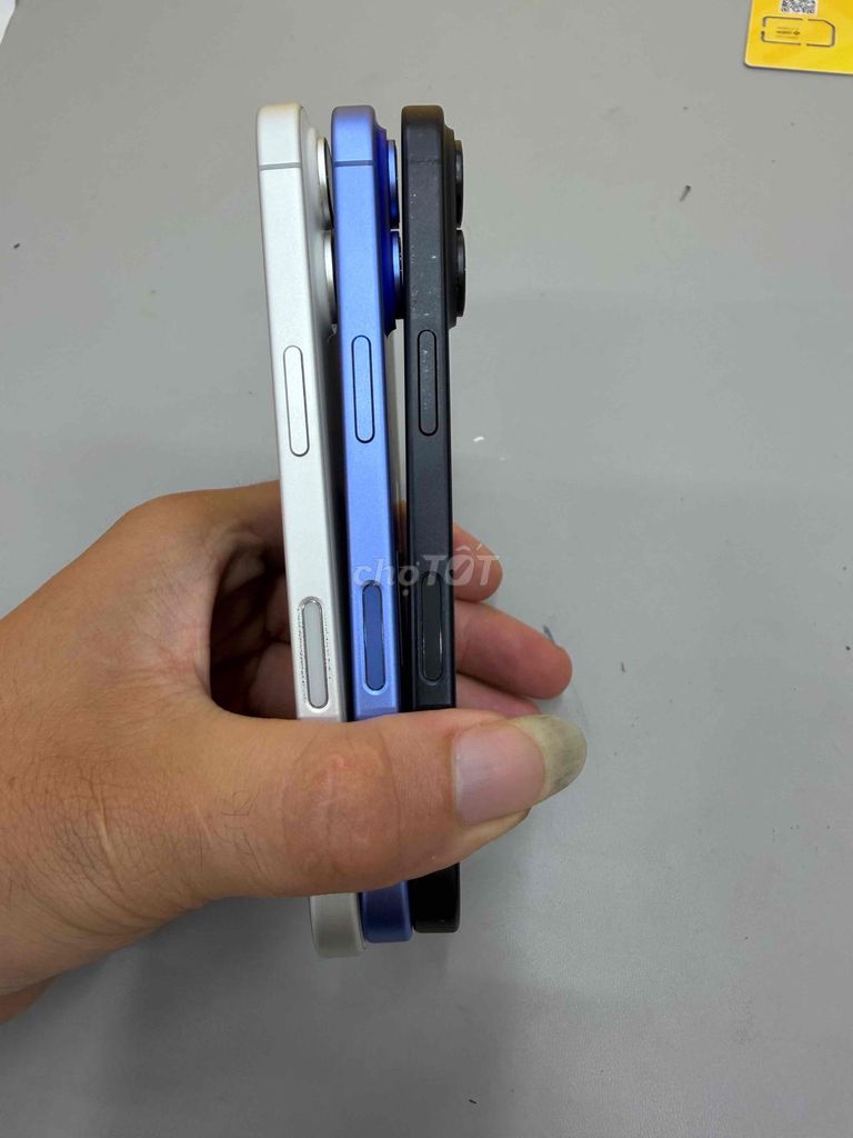 Apple iPhone 16 128-256GB Đen Xanh Bạc 98-99%. Mua bán Điện thoại tại Huyện Việt Yên Bắc Giang được đăng bởi Nguyễn Văn Đạt hình 1