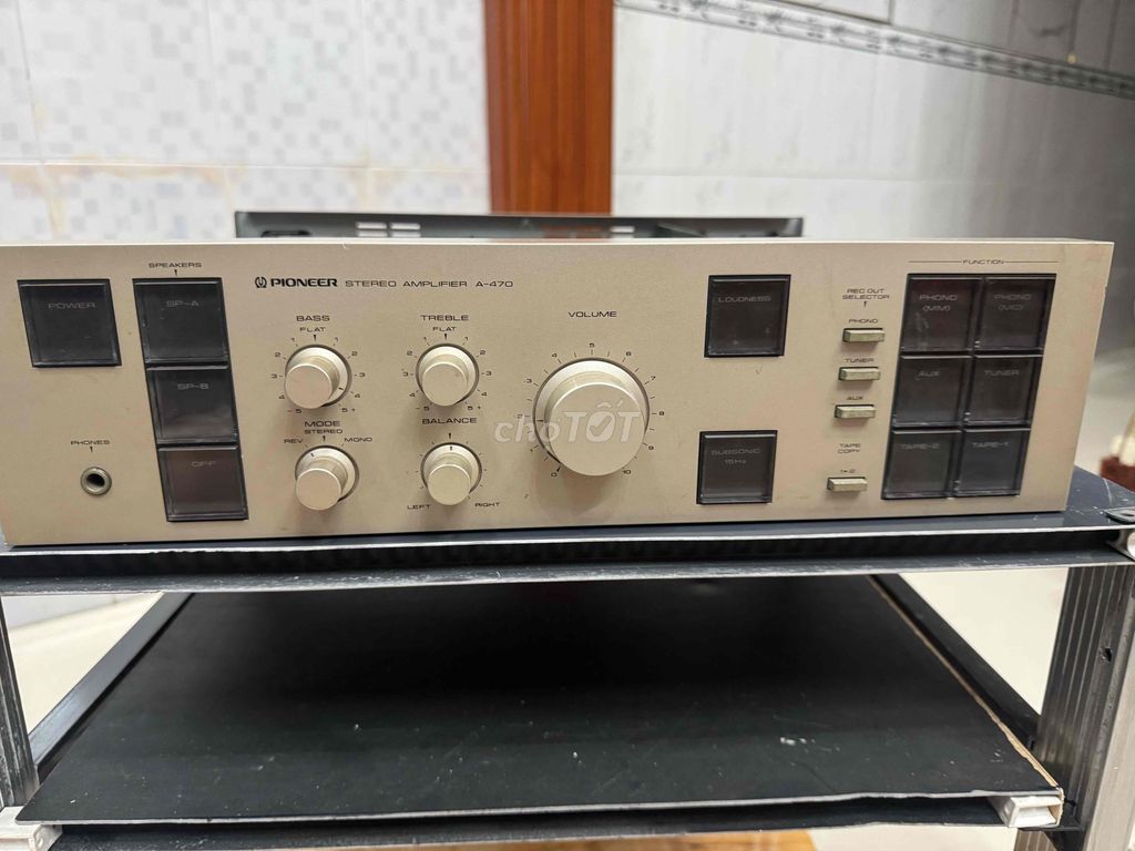 Amply Pioneer A-470 Vàng đồng chưa sửa chữa. Mua bán Tivi, Âm thanh tại Thành phố Dĩ An Bình Dương được đăng bởi minh đức hình 1