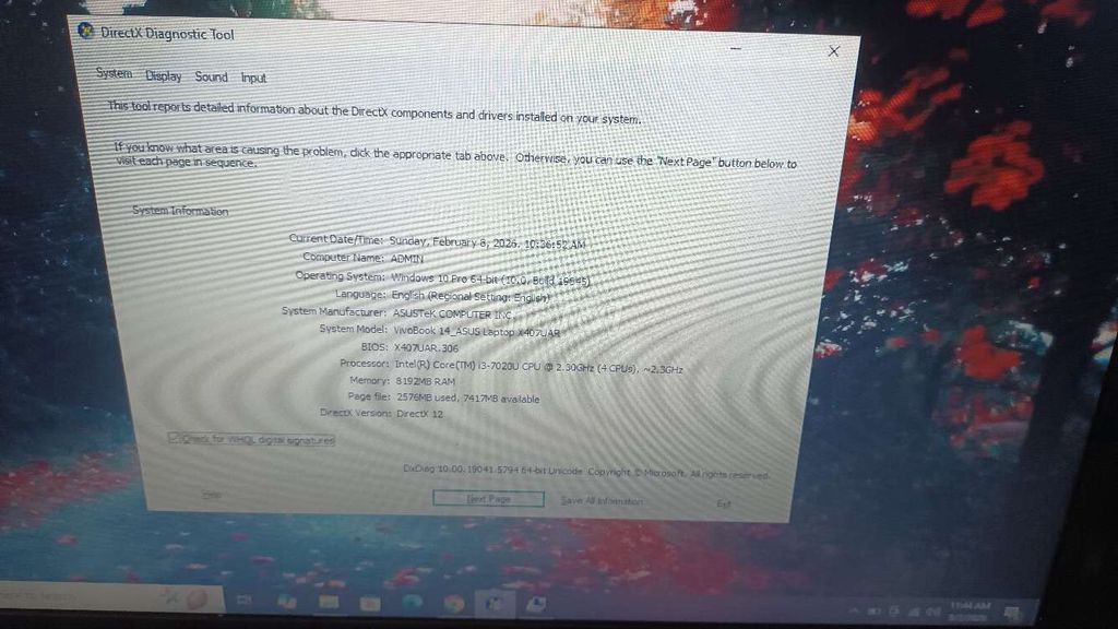 Asus X407UAR i3-7020U ram 8gb ssd120gb máy đẹp - 130716169