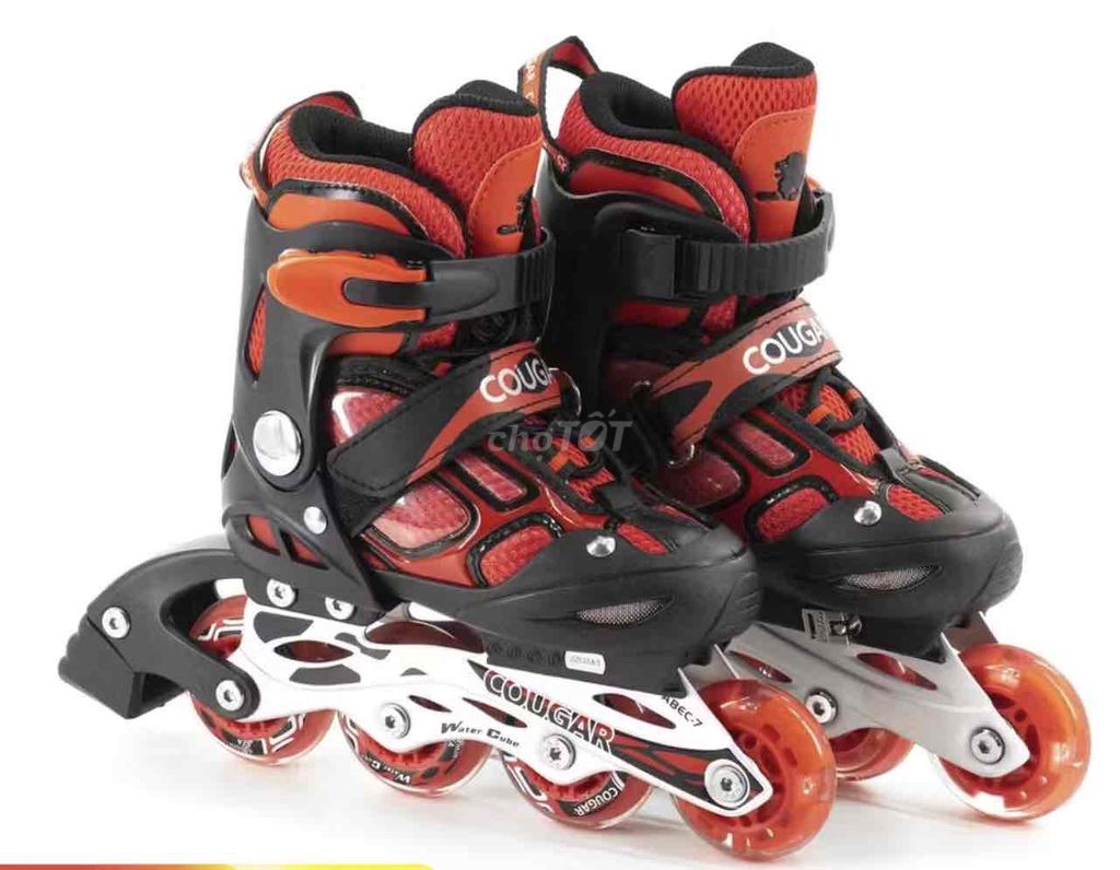 Giày patin Cougar Unisex Đỏ Đen size L. Mua bán Đồ thể thao, Dã ngoại tại Quận Sơn Trà Đà Nẵng được đăng bởi PHÚC HOÀNG hình 1
