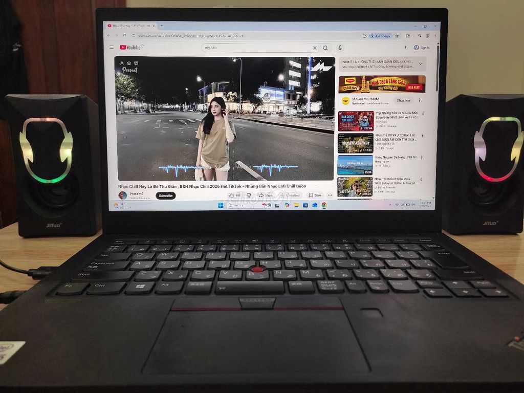 Lenovo ThinkPad X1 Carbon Gen 8 i5 Đen. Mua bán Laptop tại Huyện Hóc Môn Tp Hồ Chí Minh được đăng bởi Thanh Dat hình 1