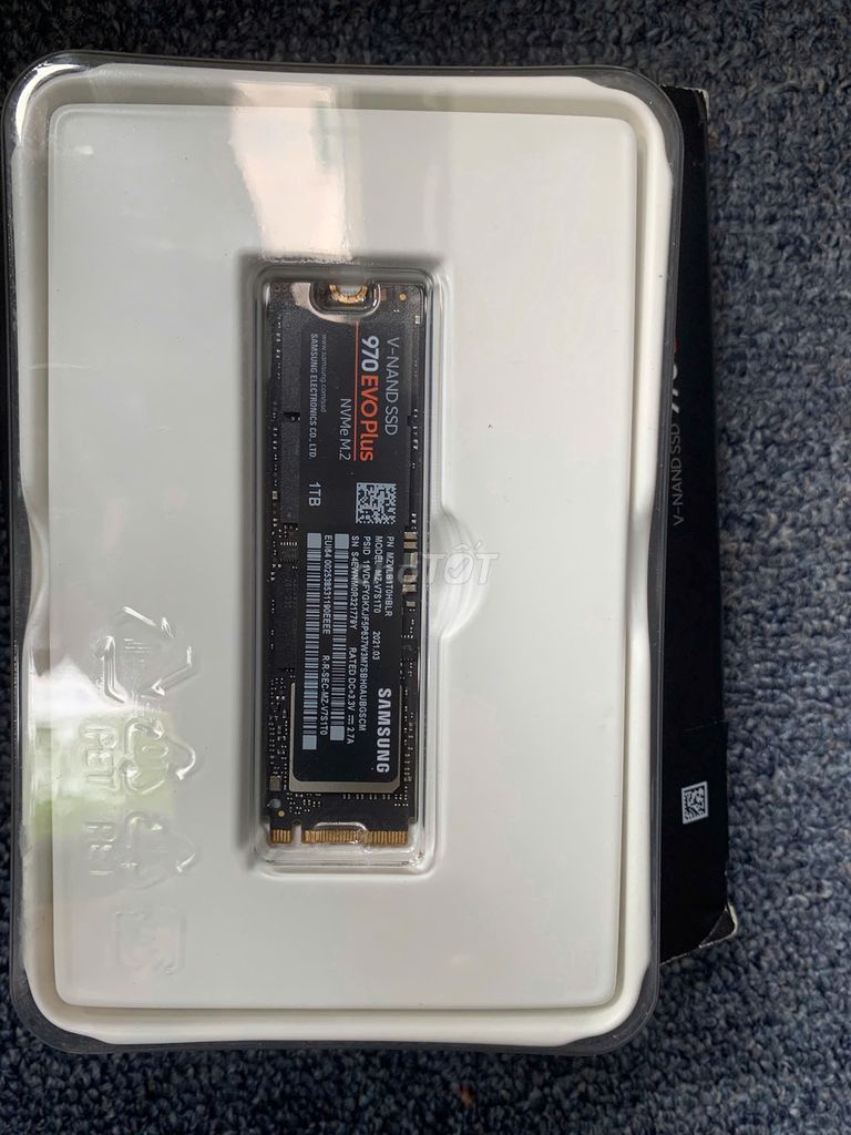 Ổ cứng SSD Samsung 970 EVO Plus 1TB Mới. Mua bán Linh kiện (RAM, Card...) tại Huyện Vĩnh Tường Vĩnh Phúc được đăng bởi Cuong Kdt hình 1
