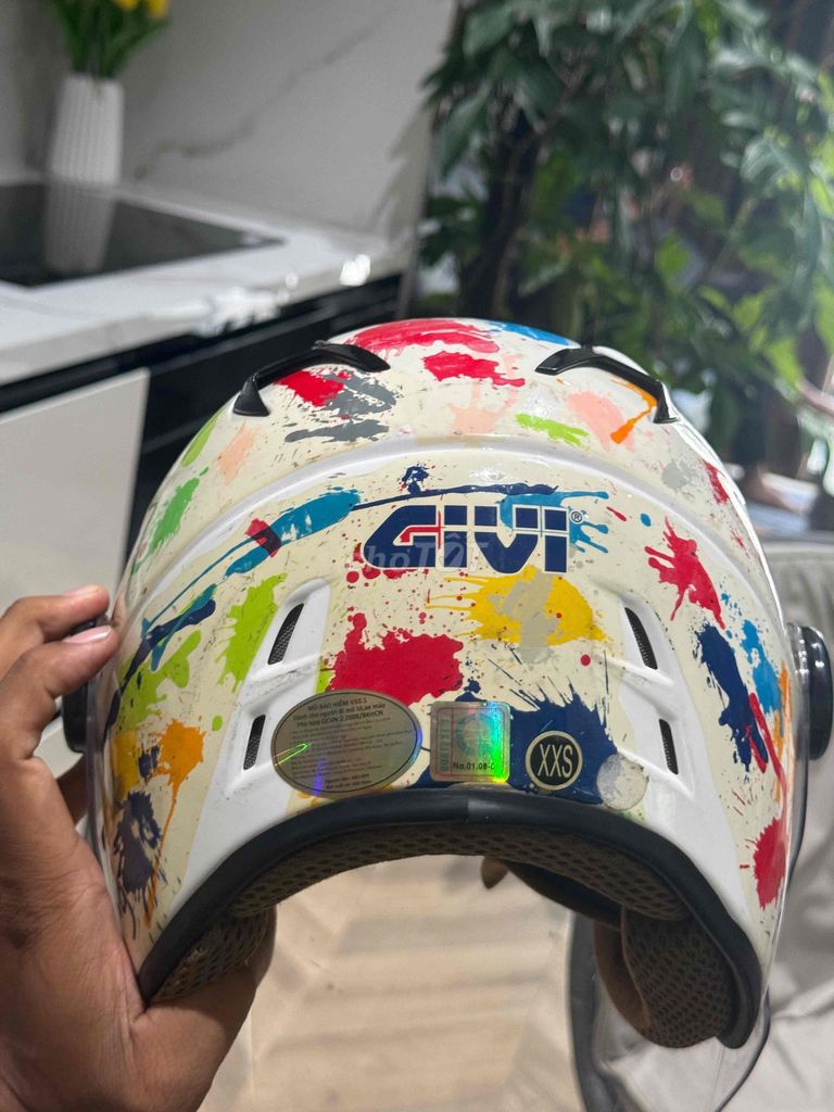 Mũ bảo hiểm Givi trẻ em XXS. Mua bán Phụ kiện thời trang khác tại Quận Bình Thạnh Tp Hồ Chí Minh được đăng bởi Quang hình 1