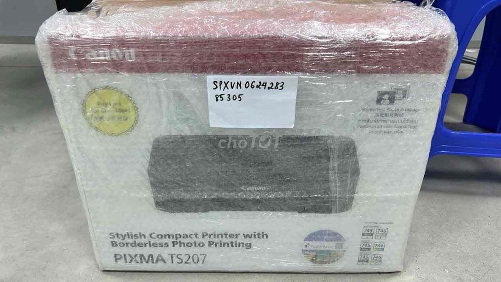Máy in Canon Pixma TS207 Đen giá cả có thể fix. Mua bán Đồ dùng văn phòng tại Huyện An Dương Hải Phòng được đăng bởi Soo hình 1