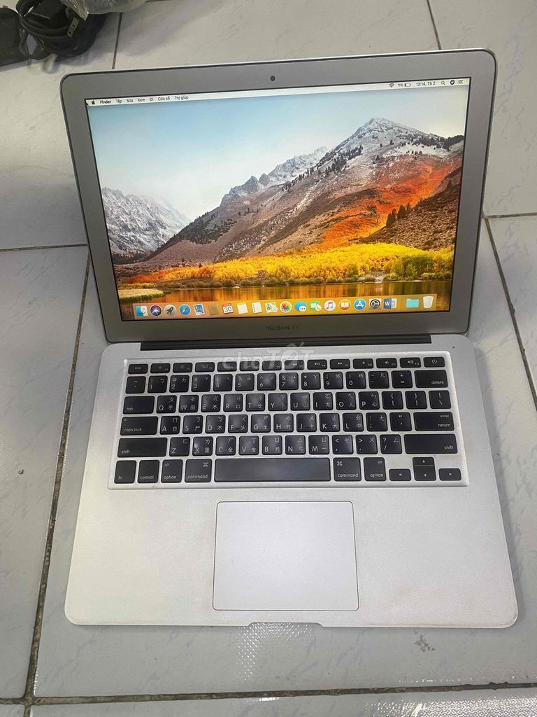 macbook air core i5 Ram 4GB ssd 128GB máy đẹp