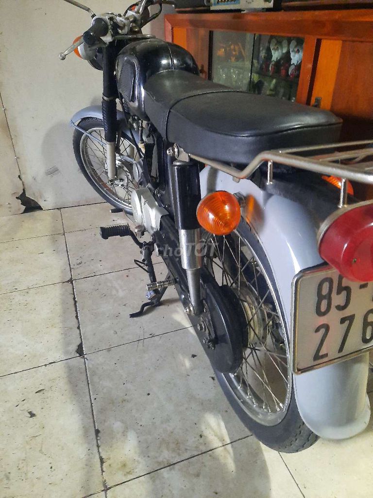 Honda 67, 1967, черный и серебристый